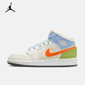 NIKE 耐克 AIR JORDAN 1 MID SE 运动休闲鞋 DX2462