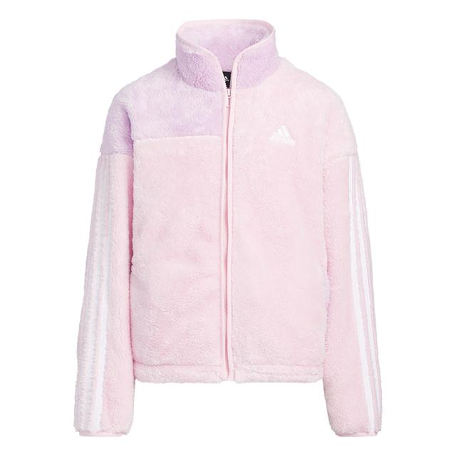 adidas 阿迪达斯 女儿童冬季新款休闲宽松运动夹克外套HM9582HM9585