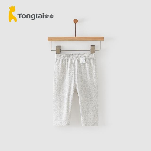 Tongtai 童泰 夏季1-4岁婴儿男女宝宝衣服轻薄打底裤子潮童八分裤