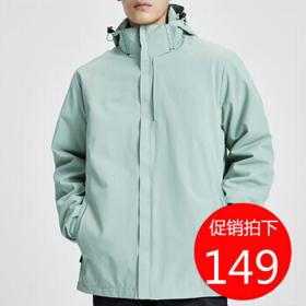 信步 情侣款三合一冲锋衣 908A