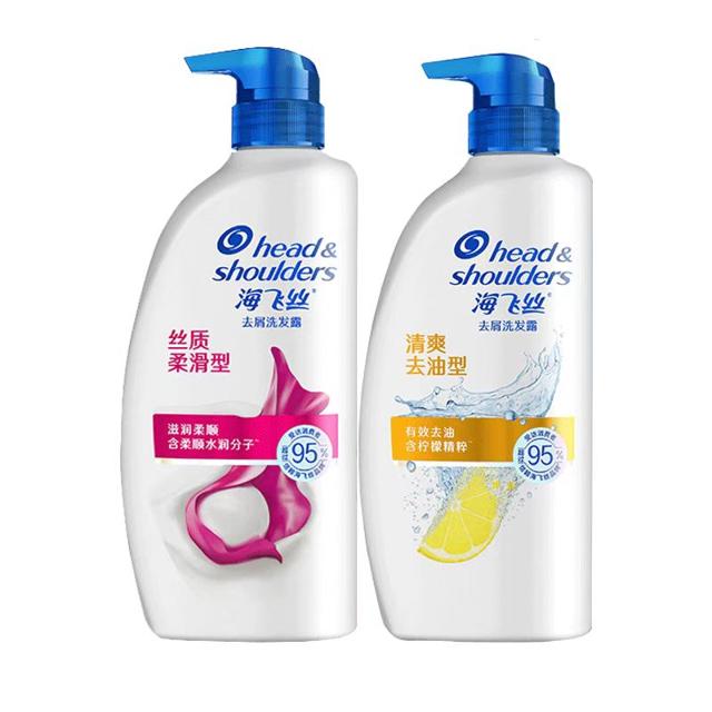 拍一发二 海飞丝洗发水去屑750ml