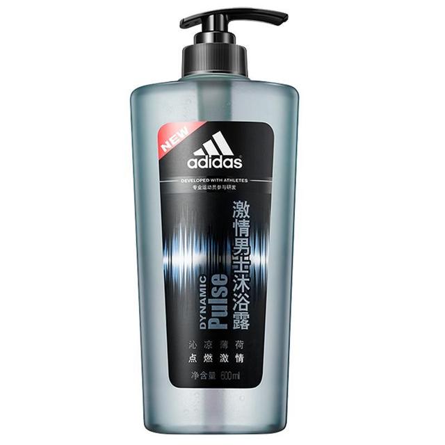 88VIP：adidas 阿迪达斯 激情男士沐浴露 600ml