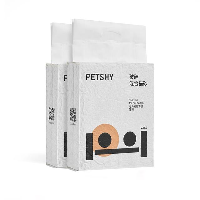 petshy 混合猫砂 2.5kg*4包