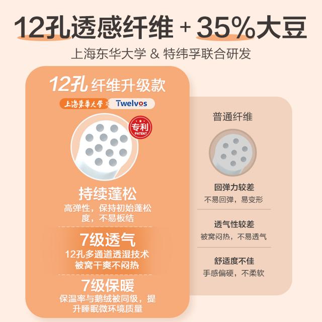 BEYOND 博洋 被子冬被大豆纤维被芯棉被加厚保暖春秋单人秋冬季四季空调被