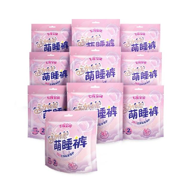 88VIP：SPACE7 七度空间 夜用纯棉考拉裤卫生巾 L码 20片