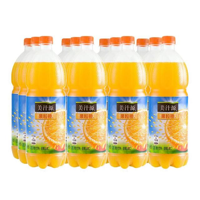 88VIP：美汁源 果粒橙 1.25L*12瓶