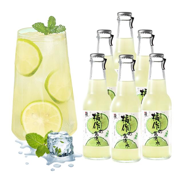 渣sir 金桔柠檬橘作气泡水230ml*6瓶