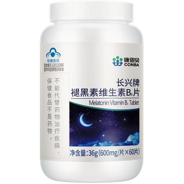 CONBA 康恩贝 褪黑素维生素B6片 60片