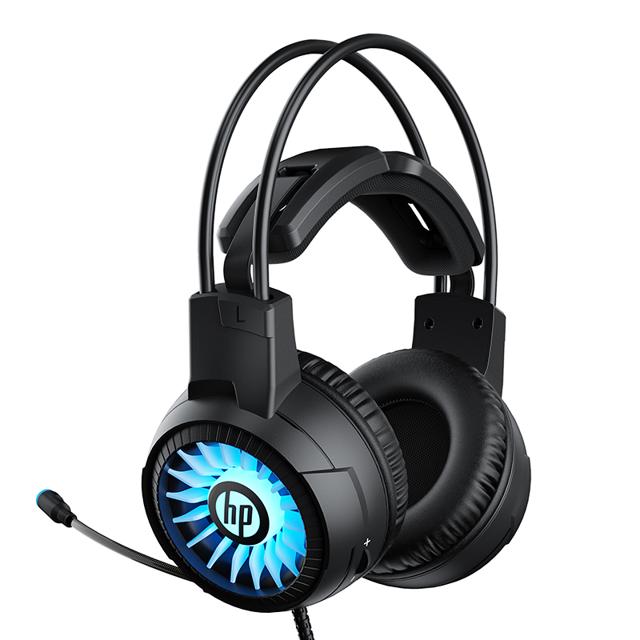HP 惠普 头戴式耳机电竞游戏专用有线耳麦带麦克风7.1声效USB网吧