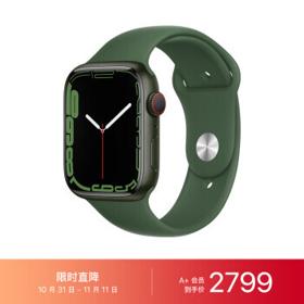Apple 苹果 WatchSeries 7 智能手表 45mm GPS+蜂窝 A+会员专享