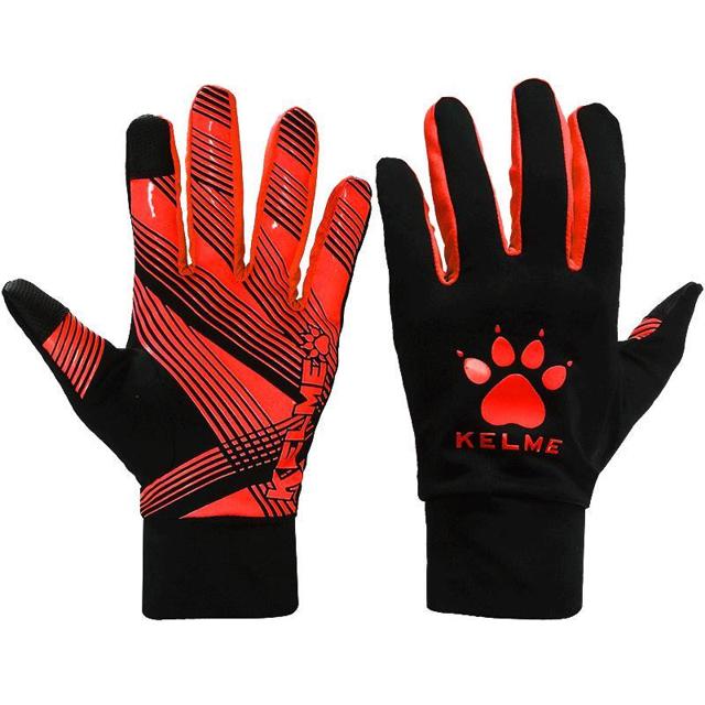 KELME 卡尔美 手套运动全指手套防滑训练足球跑步秋冬保暖健身可触屏手套
