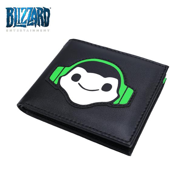 BLIZZARD 暴雪 网易官方暴雪周边守望先锋卢西奥绿蛙标志两折钱包零钱包钱夹