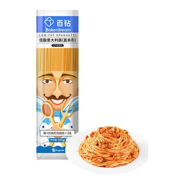 Bakerdream 百钻 低脂意大利面条 500g