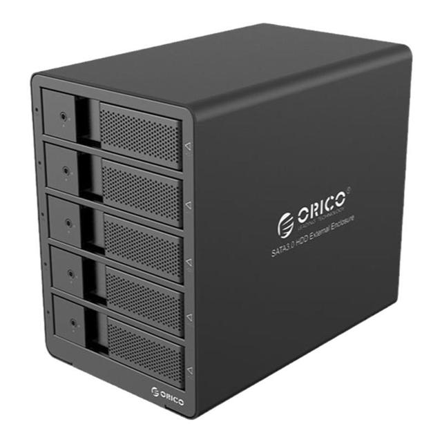 ORICO 奥睿科 硬盘柜3.5寸磁盘阵列箱多盘位raid外置sata移动硬盘盒读取器