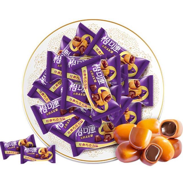 88VIP：eclairs 怡口莲 巧克力风味 太妃糖果 500g