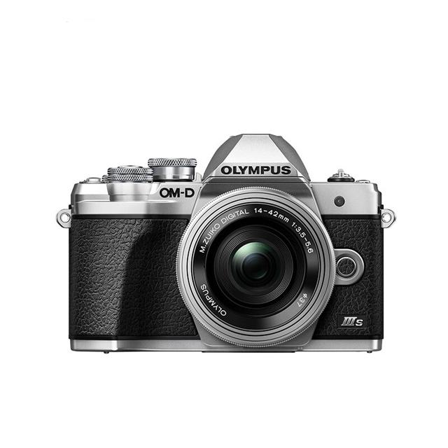 OLYMPUS 奥林巴斯 E-M10 APS画幅 微单相机 银色 14-42mm F3.5 变焦镜头 单头套机