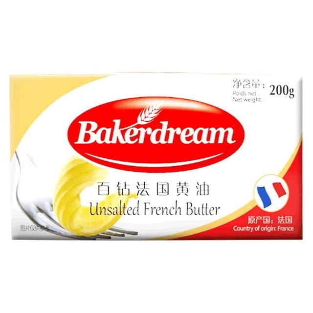 Bakerdream 百钻 法国黄油 200g