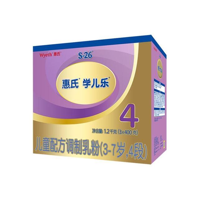 88VIP：Wyeth 惠氏 幼儿奶粉 4段 1200g