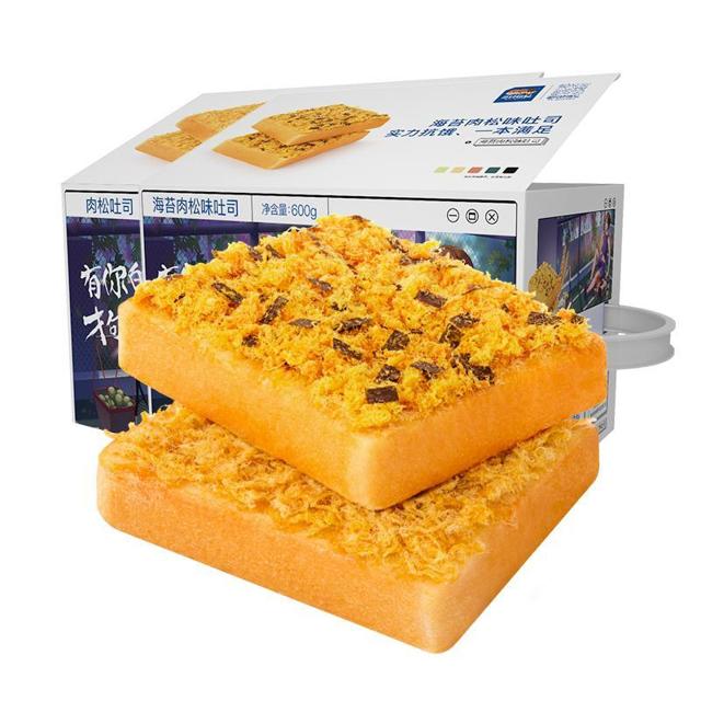 三只松鼠 健康零食早餐面包
