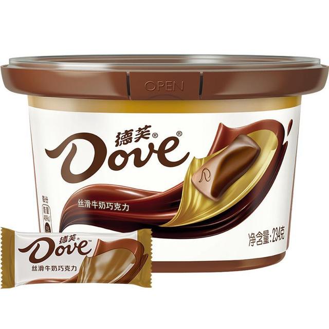 88VIP：Dove 德芙 丝滑牛奶巧克力 234g