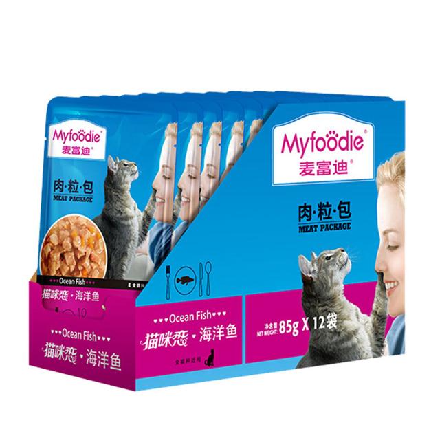 Myfoodie 麦富迪 猫咪肉粒包 85g*24包