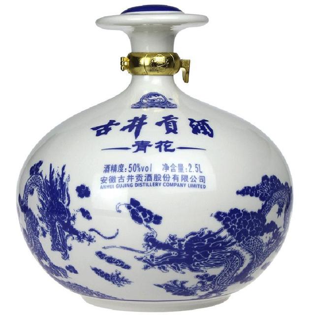 古井贡酒 青花大坛 50度2500mL*1 坛装白酒