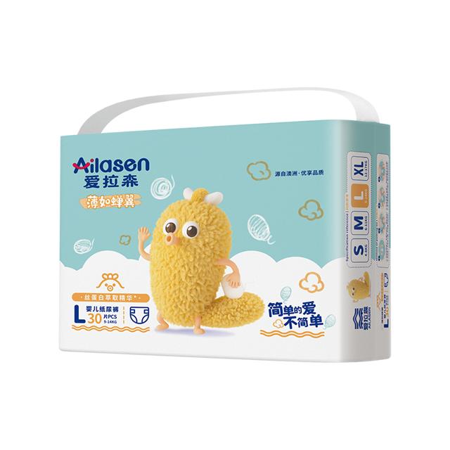 AILASEN 爱拉森 薄如蝉翼纸尿裤38片