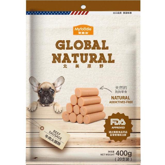 Myfoodie 麦富迪 狗狗零食火腿肠补钙低盐幼犬宠物零食小型犬泰迪金毛狗香肠