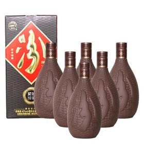 汾酒 紫砂汾酒 42%vol 清香型白酒 475ml*6瓶 整箱装