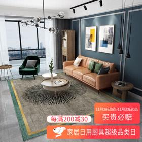 BUDISI 布迪思 光芒 客厅地毯 140*200cm