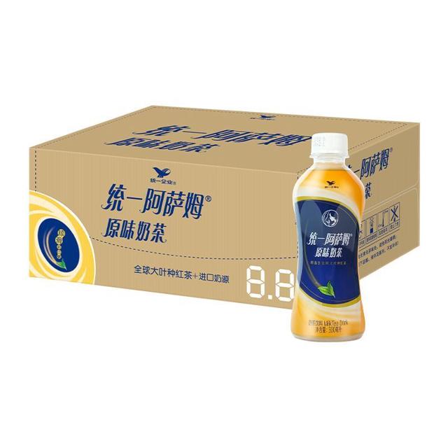 统一 阿萨姆原味奶茶300ml*24瓶