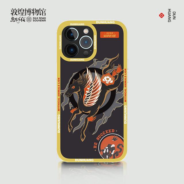 敦煌博物館 翼马磁吸手机壳 适用于苹果iPhone保护壳