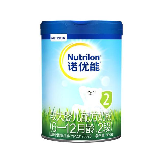 88VIP：Nutrilon 诺优能 较大婴儿配方奶粉 2段 900g