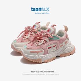 TEENMIX 天美意 女童加绒老爹鞋