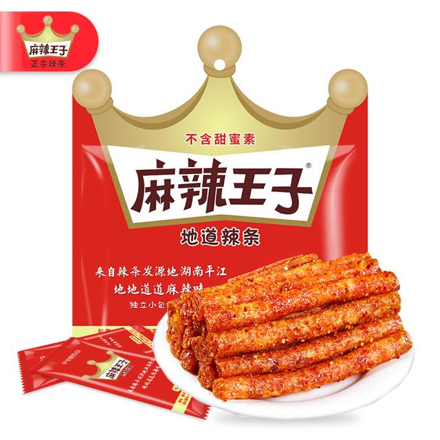 金磨坊 麻辣王子辣条 18g*9包 两种口味可选
