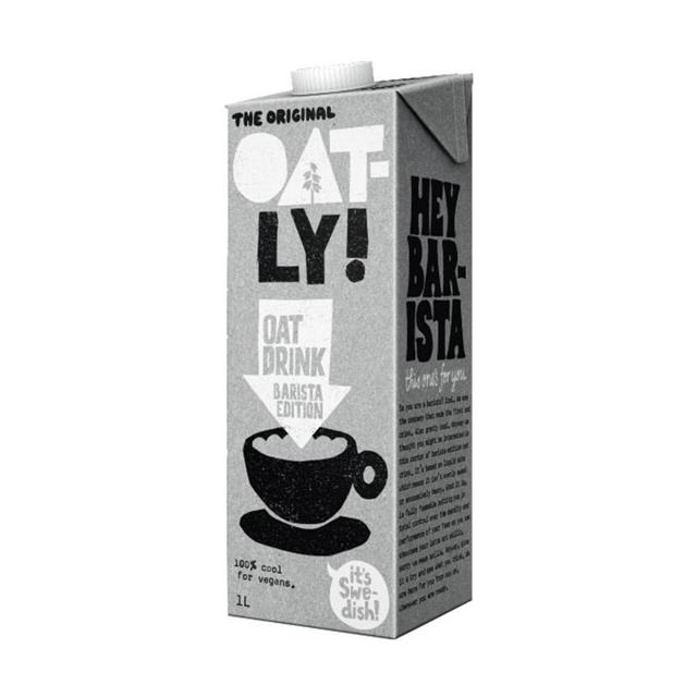 OATLY 噢麦力 燕麦奶咖啡大师1L*2瓶燕麦饮植物奶咖啡伴侣