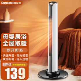 PLUS会员：CHANGHONG 长虹 CDN-RN28PJ 暖风机 机械式