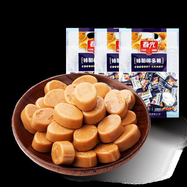 春光食品海南特产椰子糖3袋