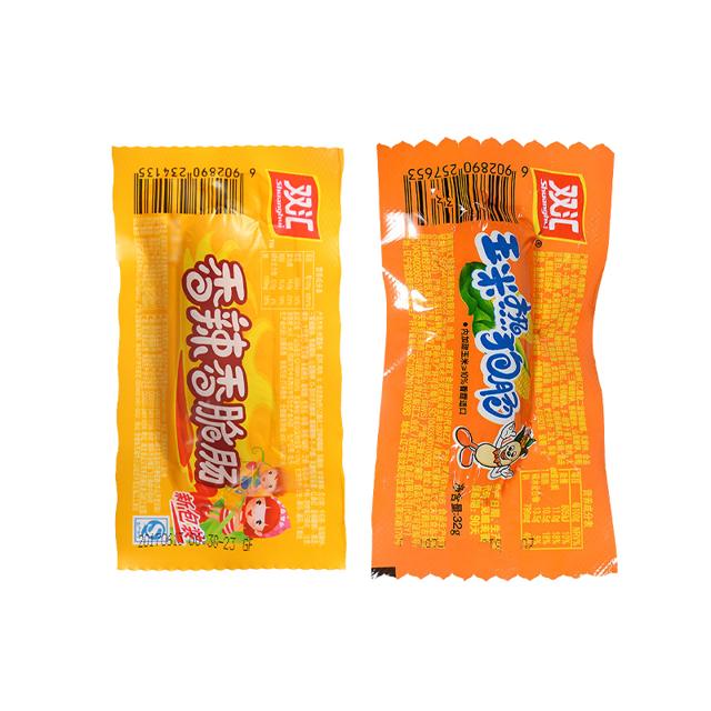 Shuanghui 双汇 火腿肠香肠玉米肠热狗肠香脆肠脆皮烤肠即食小吃整箱批发零食