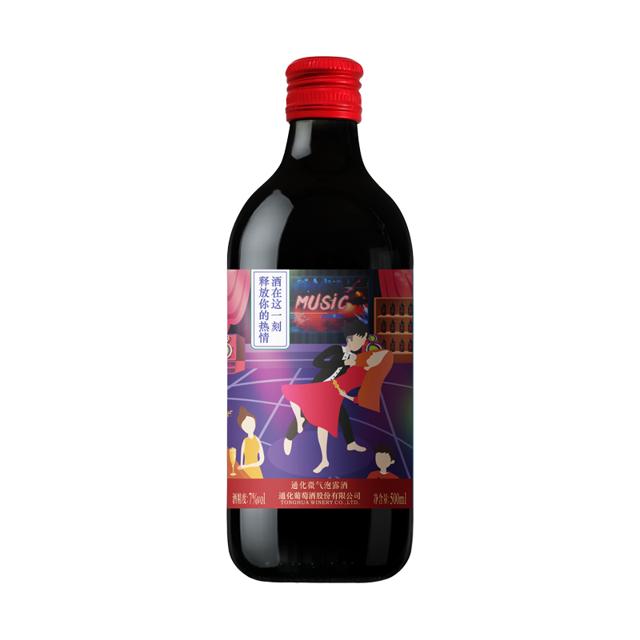 TONHWA 通化葡萄酒 微气泡露酒 7度 500mL
