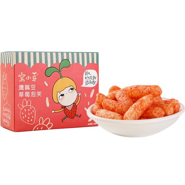 窝小芽 儿童草莓饼干 65g