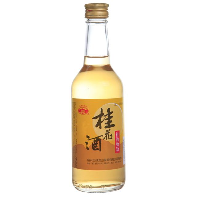 古越龙山 绍兴果酒桂花酒330ml*1瓶装低度甜酒桂花酿瓶装露酒