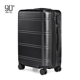 NINETYGO 90分 行李箱 尼罗河 20英寸登机箱 黑色