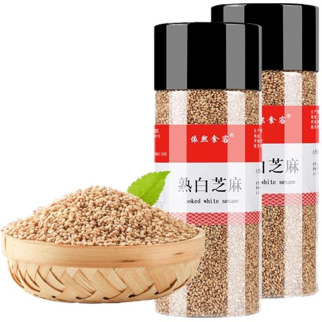 YIXISHIKE 依熙食客 熟白芝麻 200g 5.8元