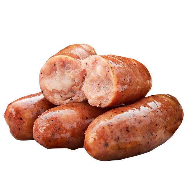 亚明 原味黑胡椒纯肉烤肠20根1000g