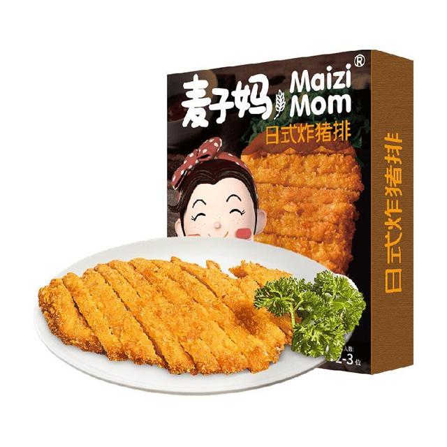 麦子妈 即炸即食日式炸猪排 270g