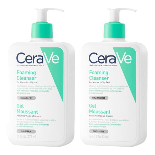 CeraVe 适乐肤 洁面乳保湿氨基酸清洁温和洗面奶473ml*2