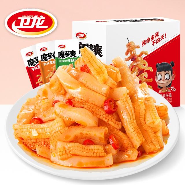 卫龙旗舰魔芋爽辣条180g/12包