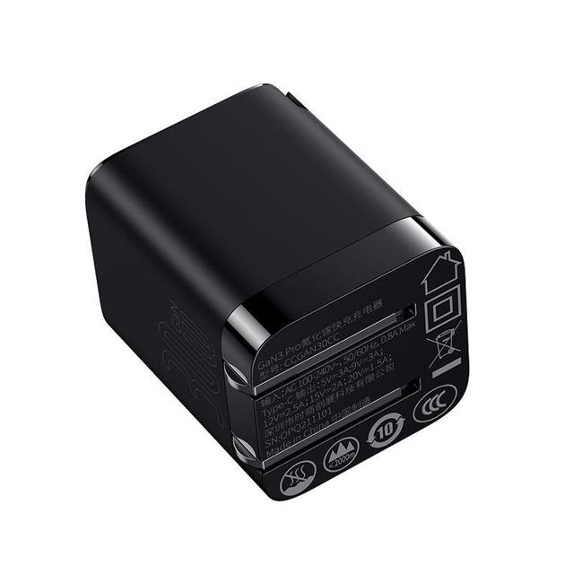 BASEUS 倍思 30W氮化镓27W充电器适用iphone14plus快充头PD20W苹果13Promax插头12xr11手机mini平板ipad套装type