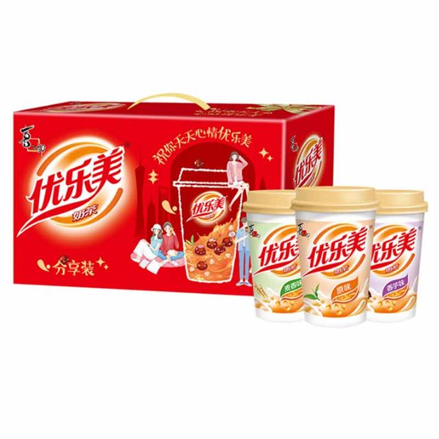 优乐美 椰果奶茶新年礼盒15杯